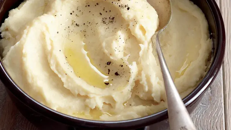 Celerovo-bramborová kaše