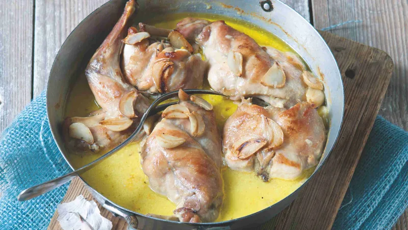 Česnekový králík