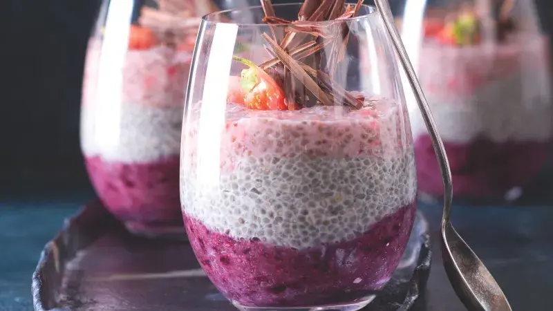 Chia pudink s čokoládou