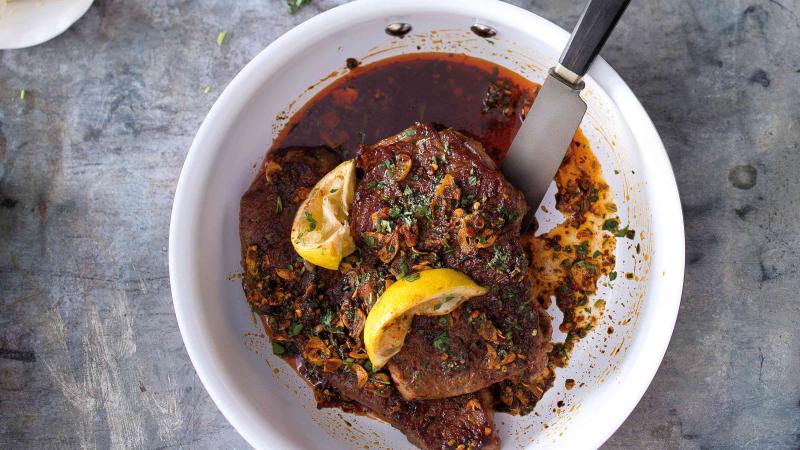 Chilli steaky s uzenou paprikou