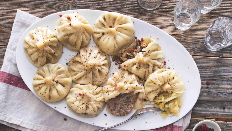 Gruzínské chinkali 