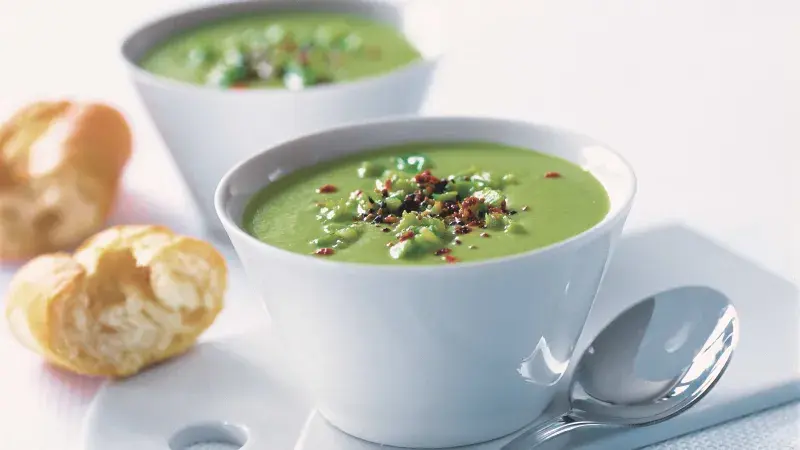 Jemná chřestová polévka