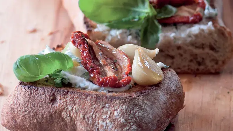 Ciabatta s pečeným česnekem