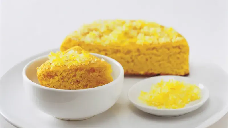 Citronovo-cizrnový koláč