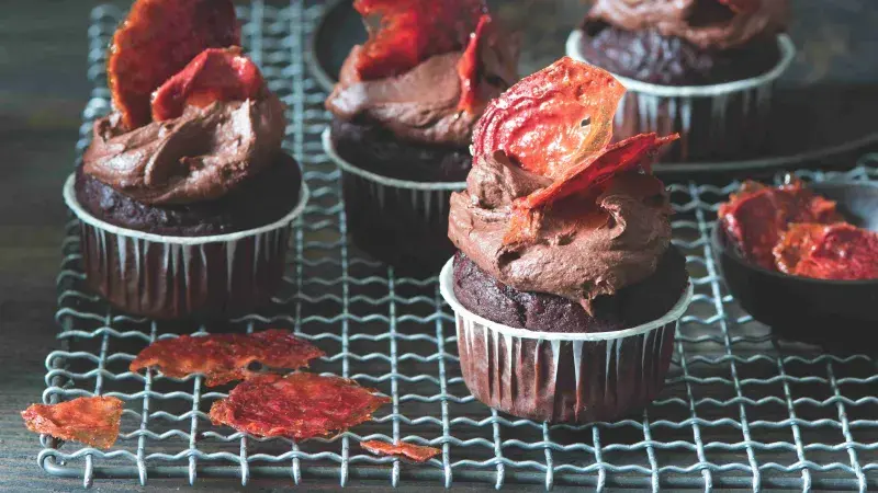 Čokoládové muffiny s řepou