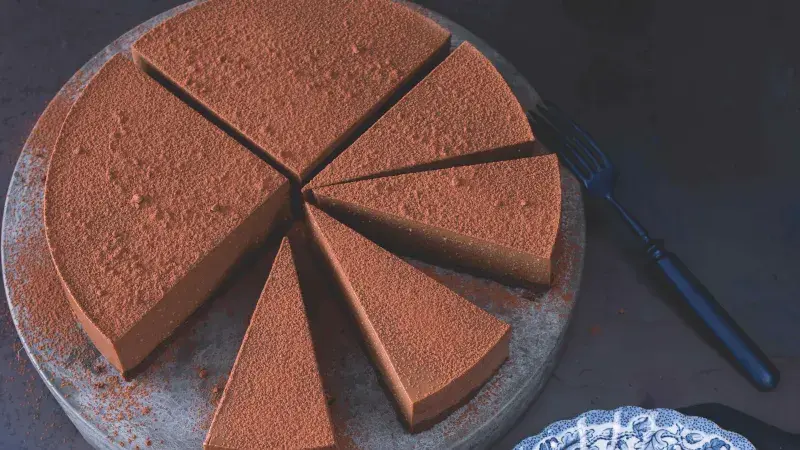 Čokoládovo-kávový dort