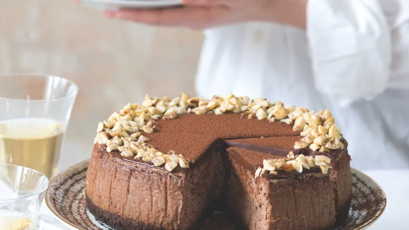 Čokoládový cheesecake