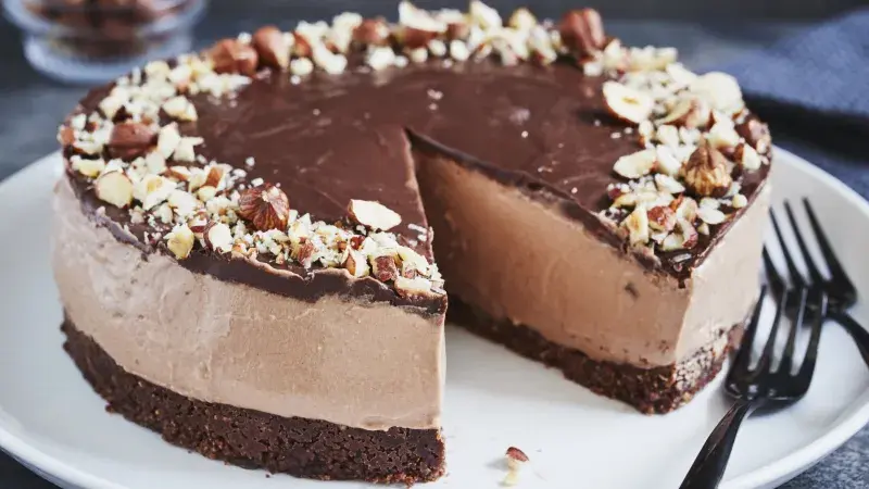 Nutella cheesecake