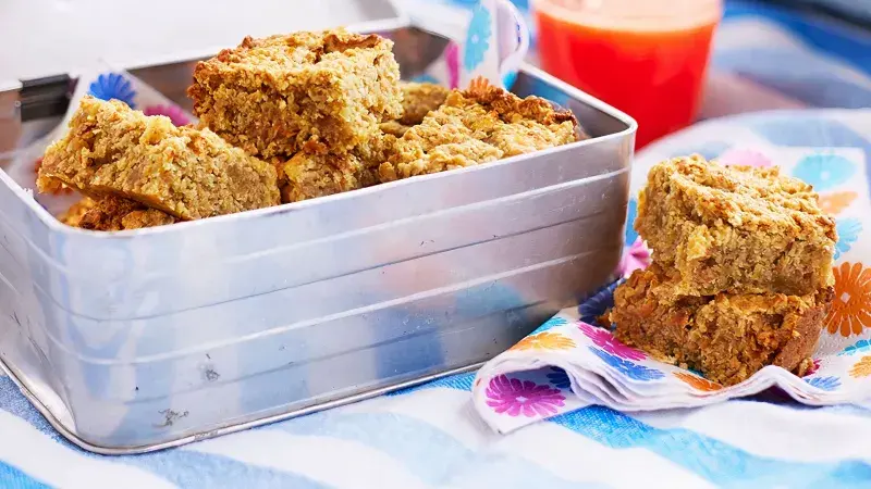 Jablečné flapjacky