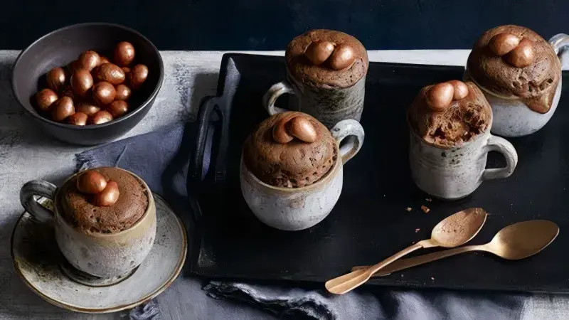 Velikonoční čokoládové mug cake