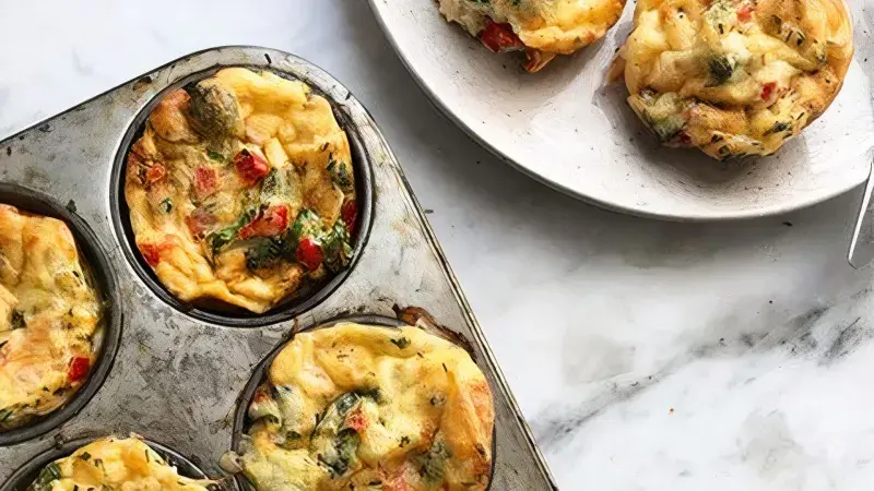 Snadné vaječné muffiny