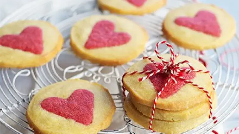 Valentýnské sušenky