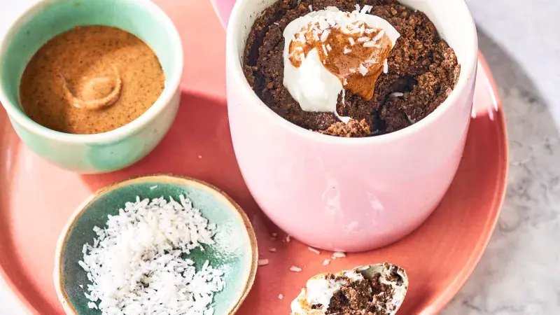 Keto mug cake