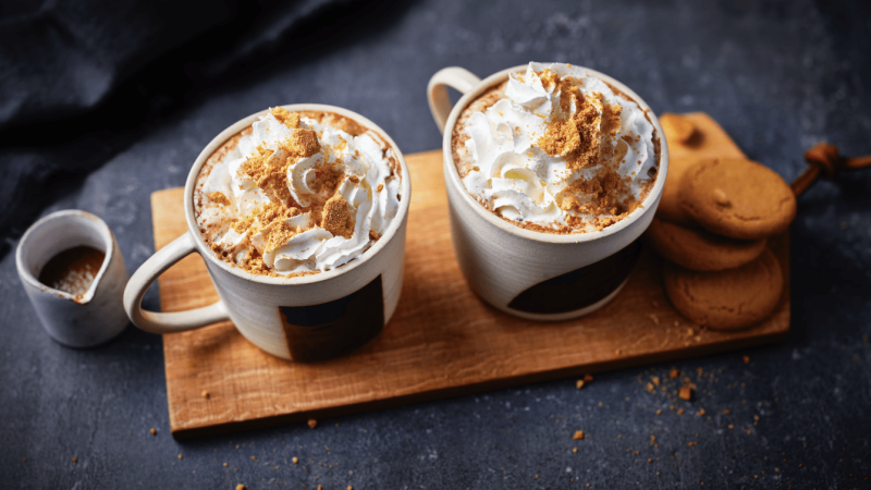 Perníkové latte