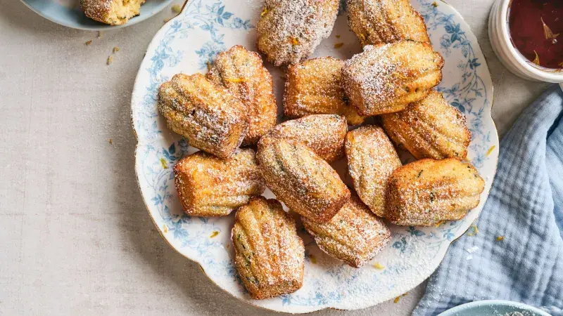 Jogurtové madlenky s čajem Earl grey