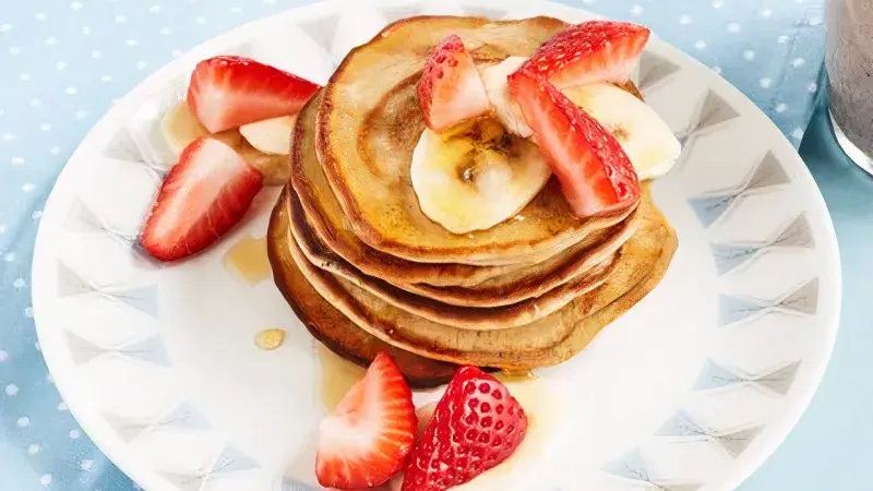 Tříminutové banánové lívance