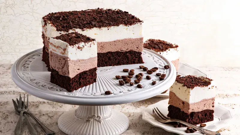 Kávový dort