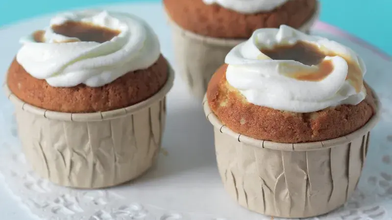 Cupcake s karamelovým likérem