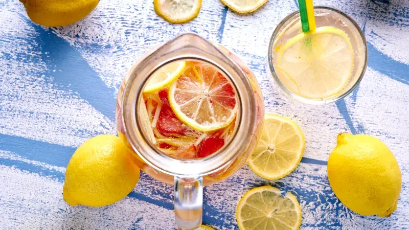 Domácí je nejlepší: zázvorová limonáda