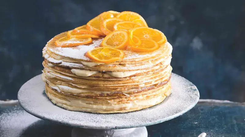 Dort crêpes Suzette