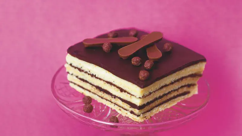 Čokoládový dort s kočičími jazýčky