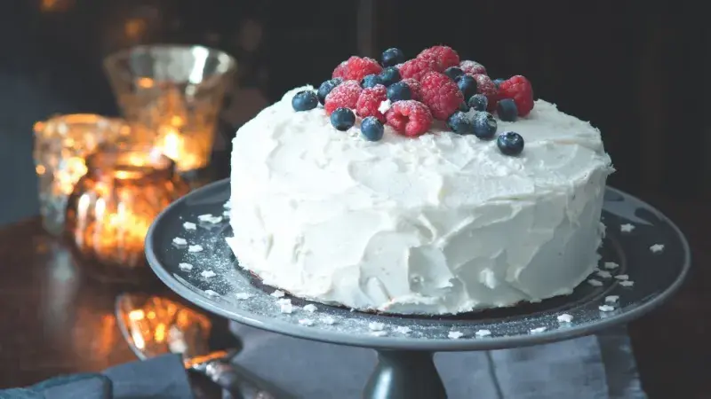 Anglický vánoční dort