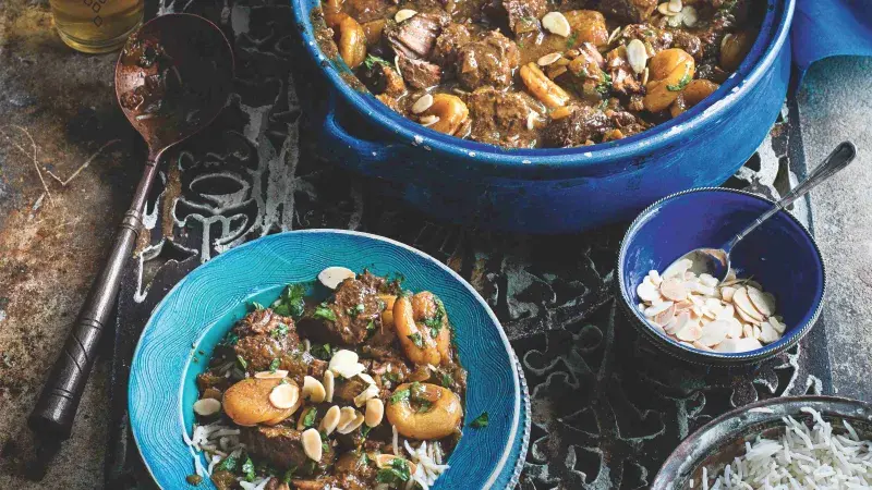 Dušené vepřové s meruňkami a tamarindem