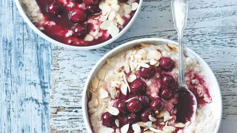 Fermentovaná kaše s třešněmi