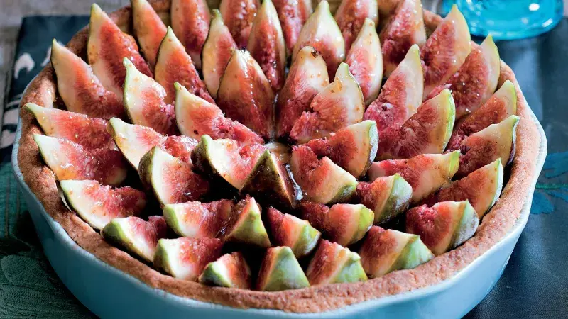 Fíkový koláč s mascarpone