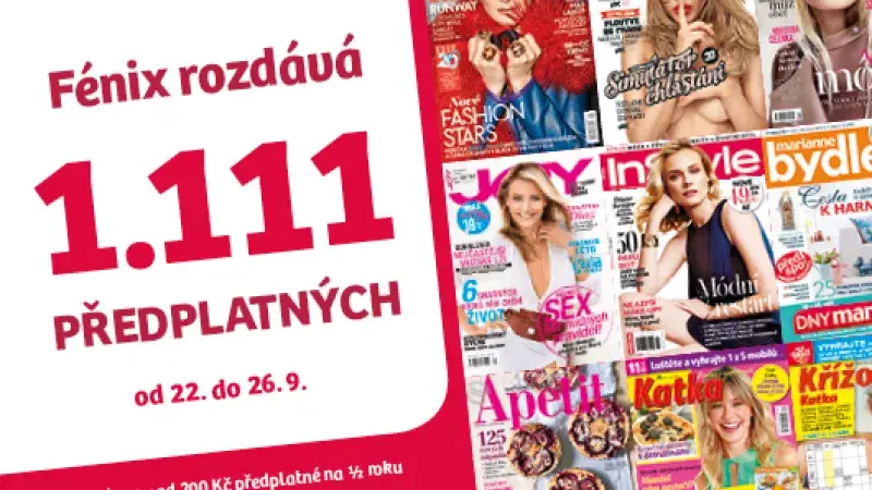 Nákupní centrum Fénix rozdává čtivé dárky