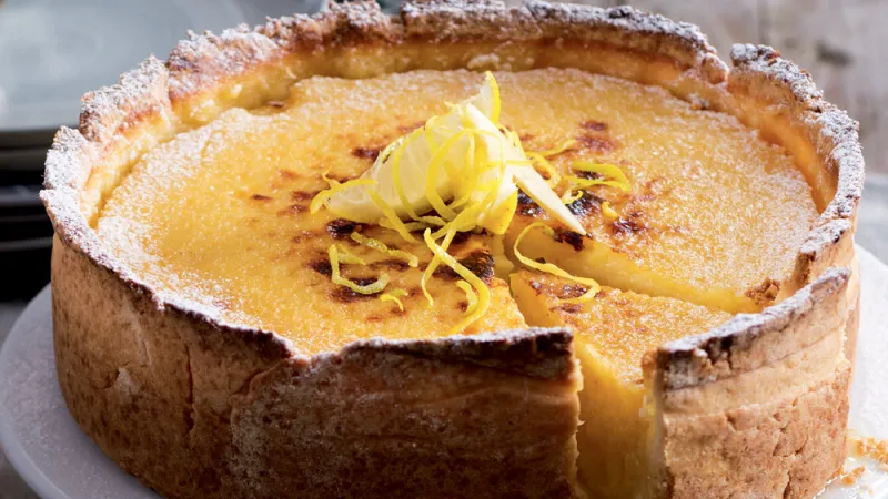 Citronový dort