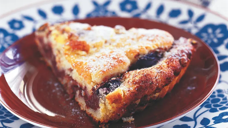 Františkánský švestkový koláč