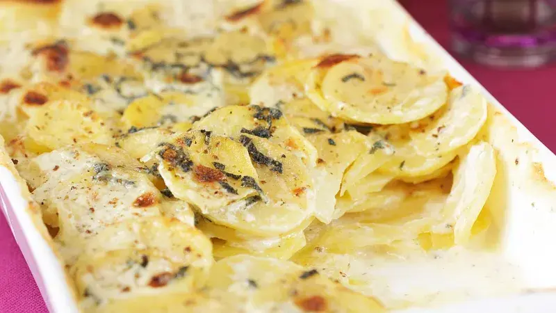 Gratinované brambory Dauphinoise
