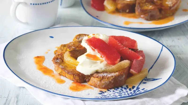 Grepový francouzský toust