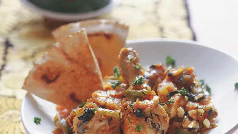 Gruzínské čachobili z kuřete