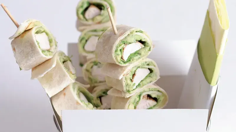 Guacamolové špízy