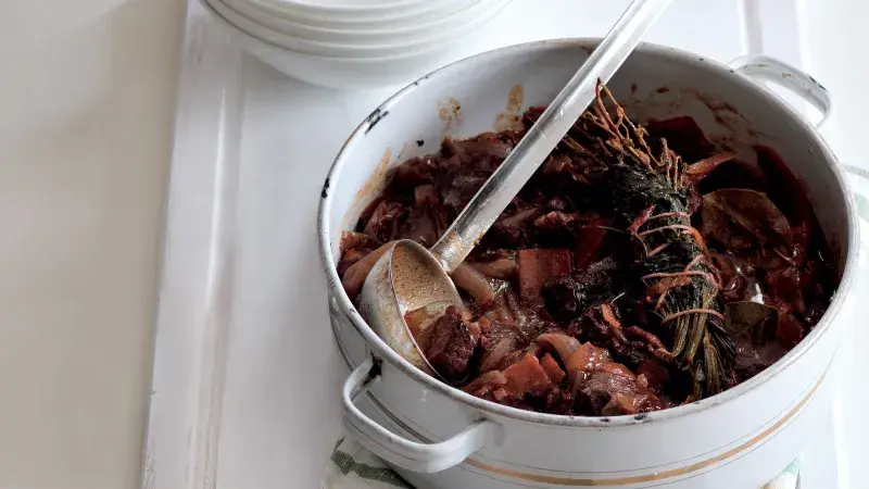 Hovězí bourguignon