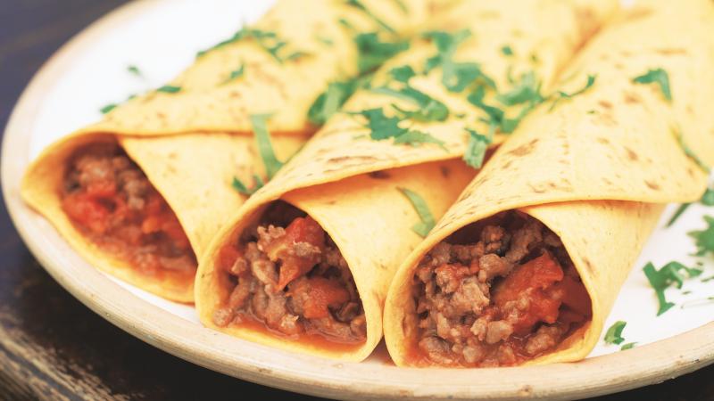 Hovězí burritos