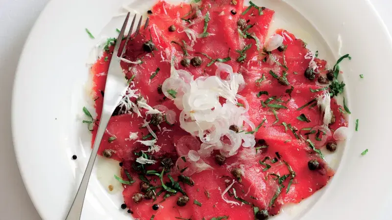 Hovězí carpaccio [karpačo]