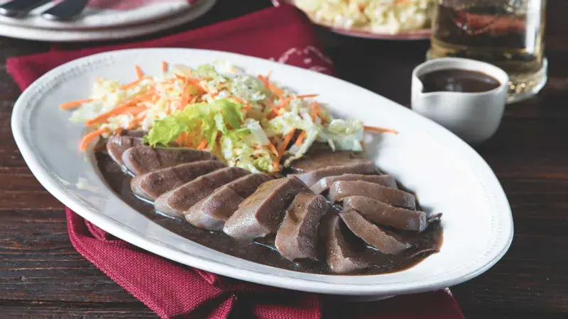 Hovězí jazyk po pekingsku