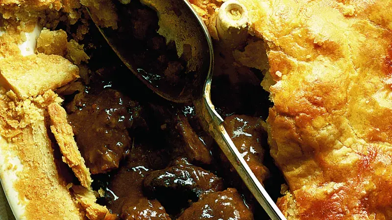 Dušené hovězí s ledvinkami