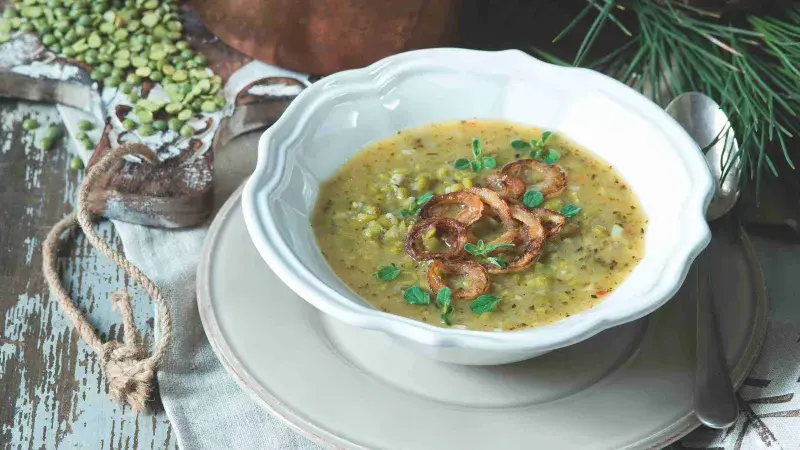 Hrachová polévka