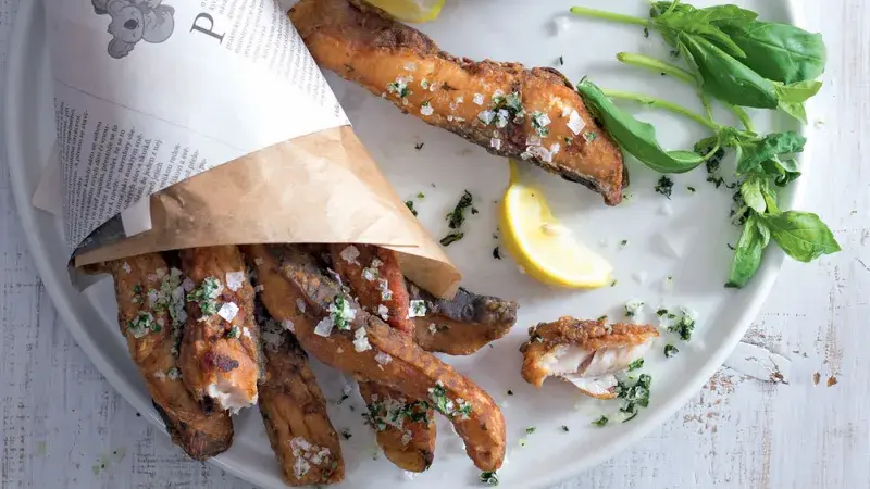 Hranolky pečené v troubě