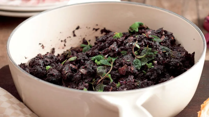 Husí krev na cibulce