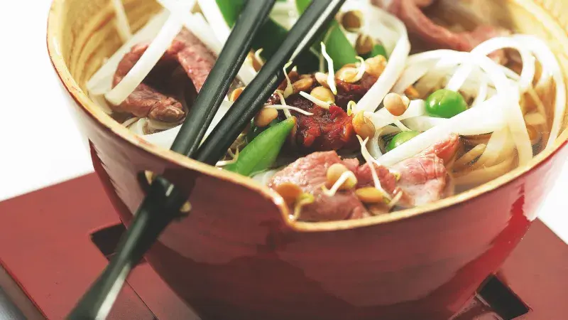 Indonéská hovězí polévka