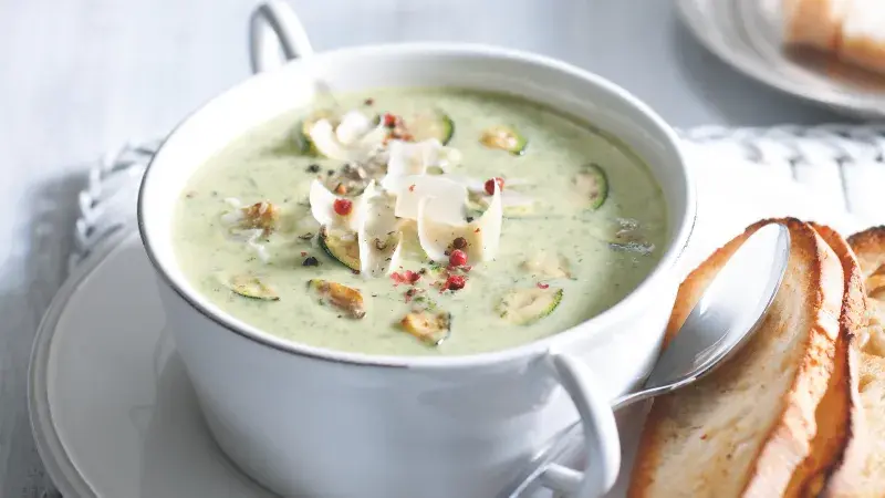 Italská cuketová polévka