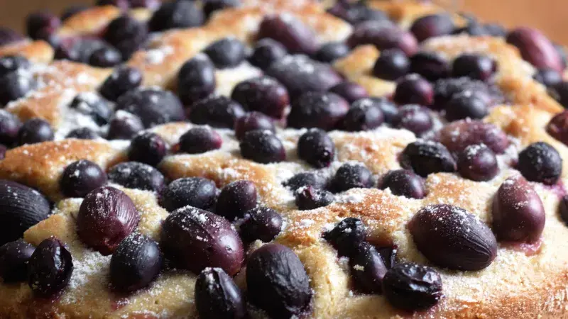 Italský hroznový koláč