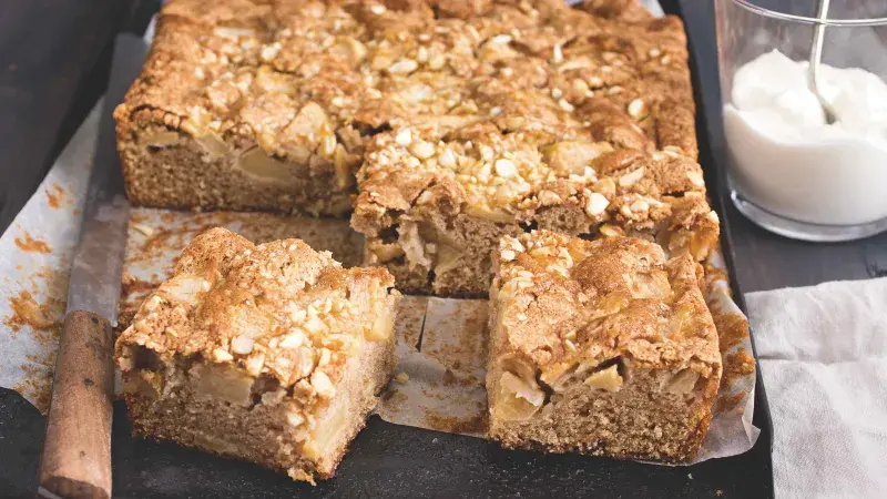 Newyorská jablečná buchta s bourbonem