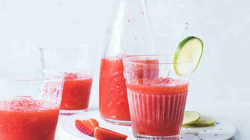 Jahodová tříšť à la Margarita