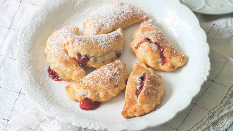 Jahodové taštičky